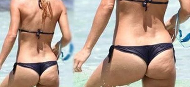 Michelle Hunziker cellulite