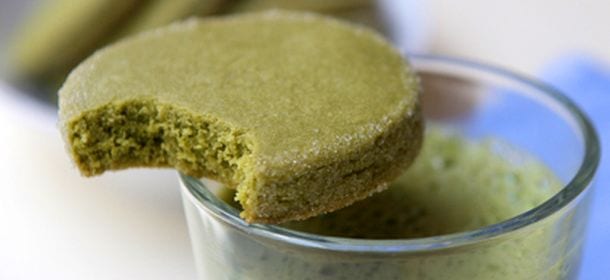 Biscotti the matcha