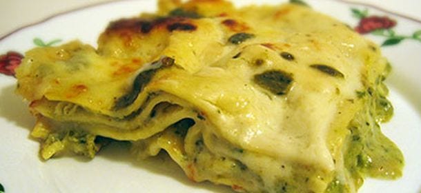 Lasagne al pesto