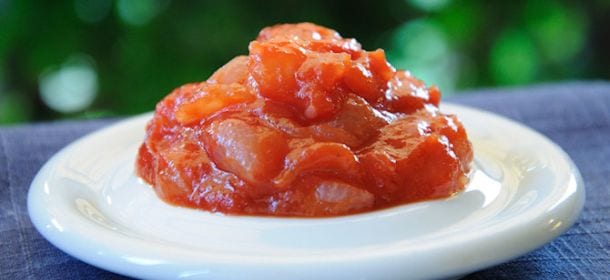 Salsa ketchup e cipolle