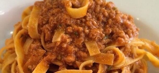 Tagliatelle alla bolognese