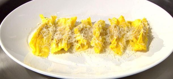 Tortelli di zucca burro e parmigiano