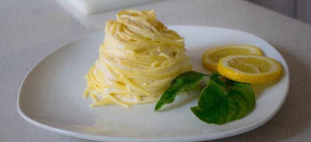 Ricette gustose: come preparare i tagliolini al limone