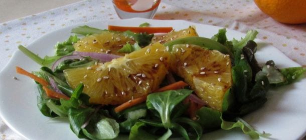 Ricette light: come preparare un'insalata di arance con aceto balsamico