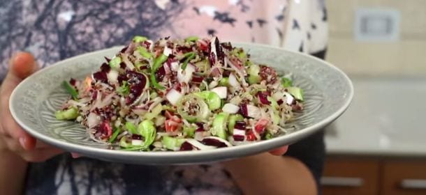 Ricette vegane: insalata di quinoa, arance e topinambur [VIDEO]