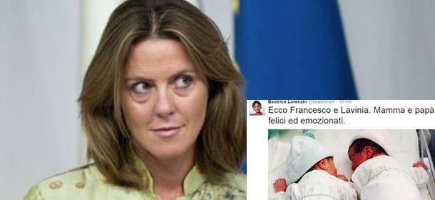 Mamme e gemelli neonati: il ministro della Salute Lorenzin racconta la sua esperienza