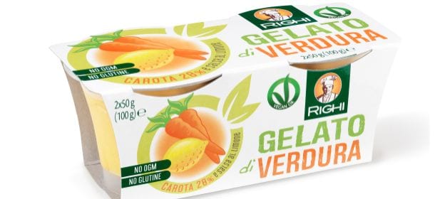 Il gelato vegano raggiunge il supermercato: è alle verdure, senza ogm né glutine