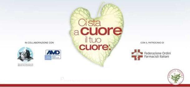 Apoteca Natura: la campagna 'Ci sta a cuore il tuo cuore' contro le malattie cardiovascolari