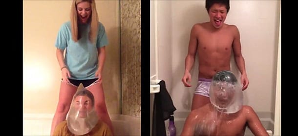 Condom Challenge, i gavettoni con i preservativi invitano al sesso sicuro