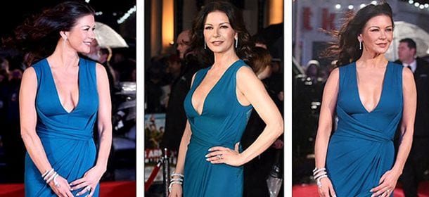 Catherine Zeta-Jones, viso impeccabile sul red carpet: il segreto è l’olio d’argan