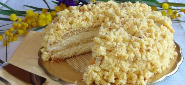 La torta mimosa per la festa delle donne