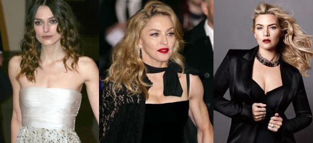 Somatipi: esile come Keira Knightly, sportiva come Madonna o formosa come Kate Winslet?