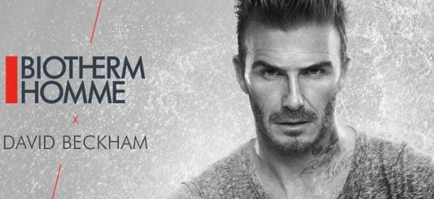 David Beckham e Biotherm insieme: prodotti per la bellezza... dell’uomo