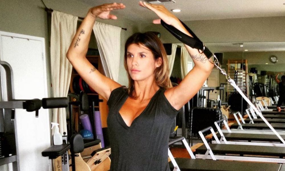 Elisabetta Canalis non perde un allenamento! [VIDEO]