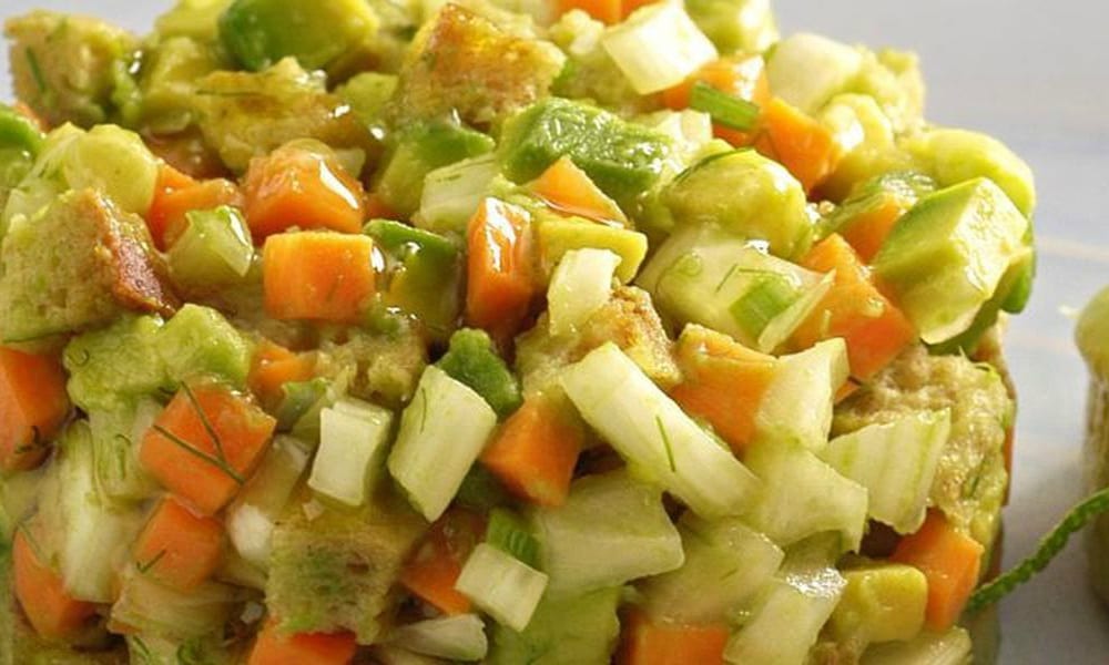 Ricette estive: la tartare di verdure