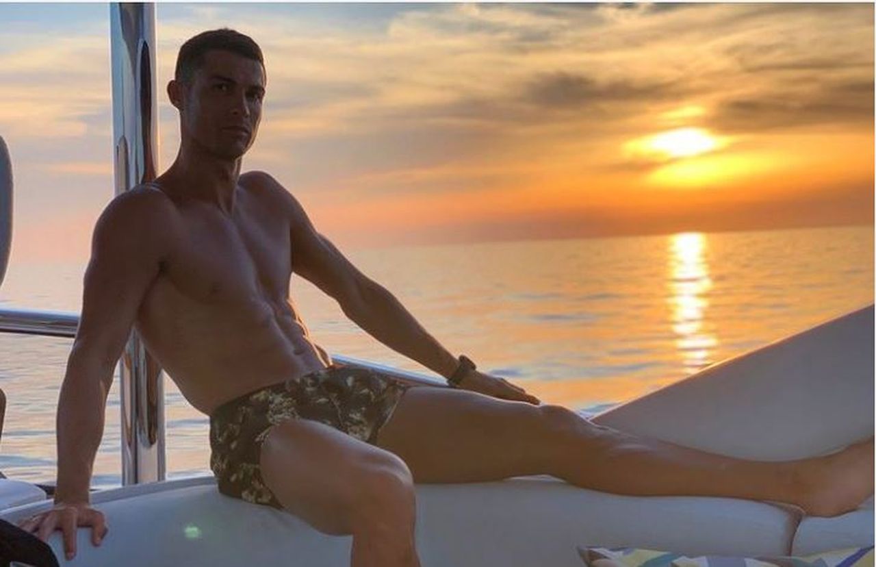 Cristiano Ronaldo allenamento